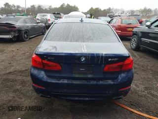 2019 BMW 5 Series 540i xDrive with VIN WBAJE7C51KWW10587, listed as a IAAI auction lot 41838935 with 85,655 mi miles and . Bid and sale history available at carsss.com. Image 16.