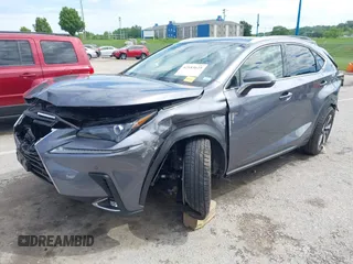 2021 Lexus NX 300 with VIN JTJGARDZ8M2250070, listed as a IAAI auction lot 42183625 with 63,748 mi miles and . Bid and sale history available at DreamBid. Image 2.