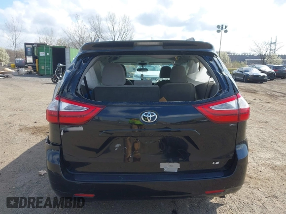 2016 Toyota Sienna LE AAS with VIN 5TDKK3DC8GS739715, listed as a IAAI auction lot 42015201 with 68,417 mi miles. Bid and sale history available at carsss.com. Image 17.