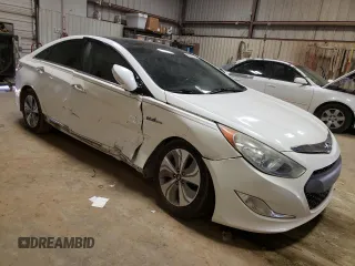 2015 Hyundai Sonata Hybrid Limited with VIN KMHEC4A46FA122723, listed as a Copart auction lot 56391313 with 101,742 mi miles. Bid and sale history available at carsss.com. Image 4.