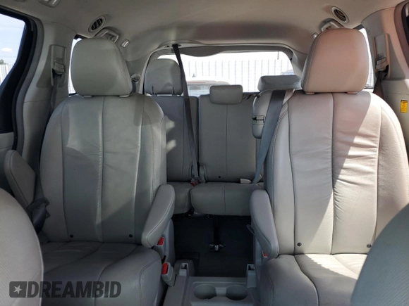 2012 Toyota Sienna XLE AAS with VIN 5TDYK3DC0CS194193, listed as a Copart auction lot 60265455 with 139,246 mi miles and Salvage title. Bid and sale history available at DreamBid. Image 10.