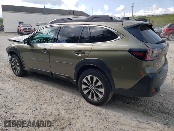 2025 Subaru Outback Touring with VIN 4S4BTAPC4S3117535, listed as a Copart auction lot 68110254 with 1,246 mi miles and Salvage Title. Bid and sale history available at carsss.com. Image 2.