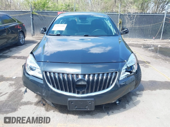 2016 Buick Regal with VIN 2G4GK5EX7G9118313, listed as a IAAI auction lot 42011100 with 60,229 mi miles and . Bid and sale history available at carsss.com. Image 13.