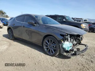 2024 Mazda 3 S Preferred with VIN JM1BPALM6R1650726, listed as a Copart auction lot 88949155 with 26,405 mi miles and Salvage title. Bid and sale history available at DreamBid. Image 4.
