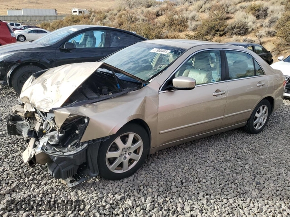 2005 Honda Accord EX-L z VIN 1HGCM66585A043379, wystawiony jako Copart lot #51011005 z przebiegiem Nie podano mil oraz Szkoda całkowita • Salvage title. Historia ofert i sprzedaży dostępna na DreamBid. Obrazek 1.