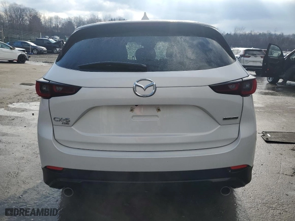2023 Mazda CX-5 2.5 S Carbon Edition with VIN JM3KFBCM6P0162380, listed as a Copart auction lot 46696715 with 51,077 mi miles and Salvage Title. Bid and sale history available at carsss.com. Image 6.