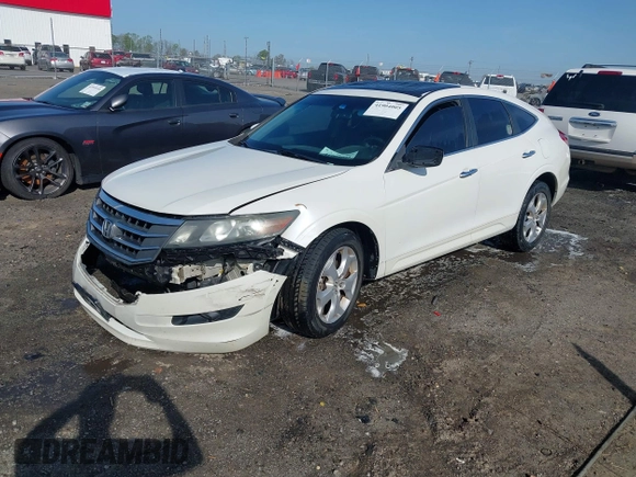 2010 Honda Crosstour EX-L with VIN 5J6TF1H53AL010680, listed as a IAAI auction lot 41904005 with 209,527 mi miles. Bid and sale history available at carsss.com. Image 2.