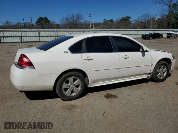 2009 Chevrolet Impala LT with VIN 2G1WT57KX91119044, listed as a Copart auction lot 47419145 with 249,593 mi miles and Salvage Title. Bid and sale history available at DreamBid. Image 3.