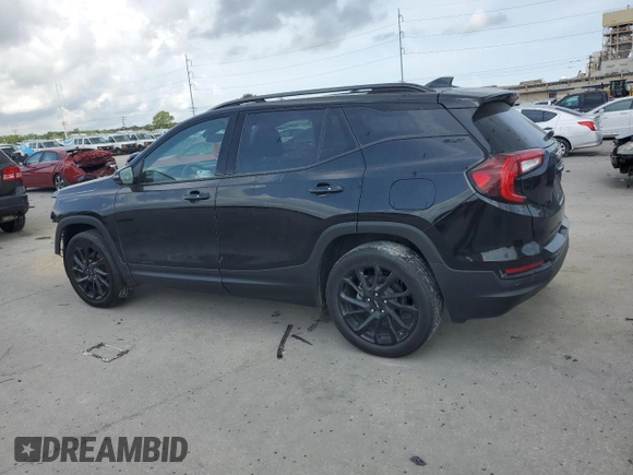 2023 GMC Terrain SLT z VIN 3GKALPEG1PL218329, wystawiony jako Copart lot #57949405 z przebiegiem 25 299 mil mil oraz Szkoda całkowita • Salvage title. Historia ofert i sprzedaży dostępna na DreamBid. Obrazek 2.