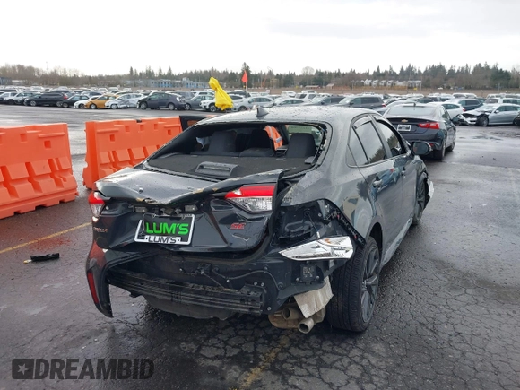 2023 Toyota Corolla SE with VIN 5YFP4MCE4PP143275, listed as a IAAI auction lot 41615709 with 30,584 mi miles and . Bid and sale history available at DreamBid. Image 6.
