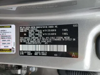 2023 Lexus NX with VIN 2T2GGCEZ9PC021752, listed as a Copart auction lot 47570275 with 8,967 mi miles and Salvage Title. Bid and sale history available at carsss.com. Image 13.