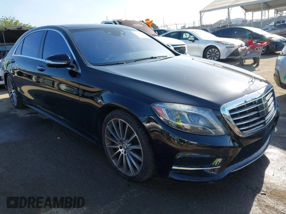 2014 Mercedes-Benz S 550 z VIN WDDUG8CBXEA039906, wystawiony jako IAAI lot #42323455 z przebiegiem 96 692 mil mil oraz . Historia ofert i sprzedaży dostępna na DreamBid. Obrazek 1.
