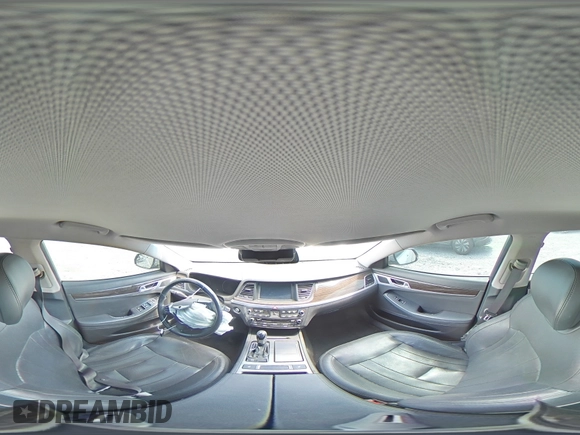 2015 Hyundai Genesis 3.8L with VIN KMHGN4JE5FU083441, listed as a Copart auction lot 66576284 with 149,935 mi miles and Salvage Title. Bid and sale history available at carsss.com. Image 12.