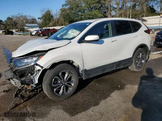 2021 Honda CR-V EX with VIN 2HKRW1H55MH408207, listed as a Copart auction lot 45694225 with 55,686 mi miles and Salvage Title. Bid and sale history available at carsss.com. Image 1.