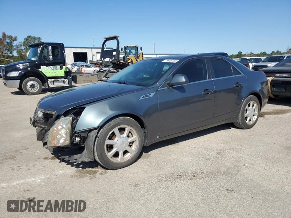 2009 Cadillac CTS RWD w/1SB with VIN 1G6DU57V390120492, listed as a Copart auction lot 75645744 with 114,781 mi miles and Salvage Title. Bid and sale history available at carsss.com. Image 1.