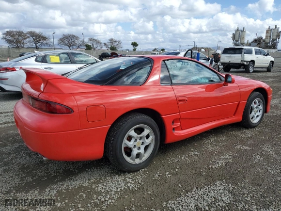 1997 Mitsubishi 3000GT with VIN JA3AM44H4VY003619, listed as a Copart auction lot 48215425 with 135362 miles and Salvage Title. Bid and sale history available at carsss.com. Image 3.