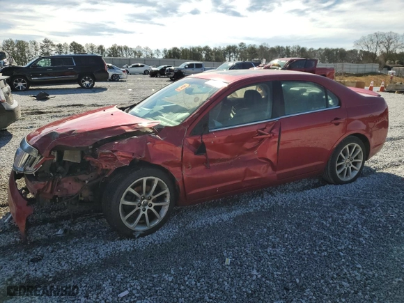 2010 Mercury Milan Premier with VIN 3MEHM0JA0AR663129, listed as a Copart auction lot 42334885 with 0 mi miles and Salvage Title. Bid and sale history available at carsss.com. Image 1.
