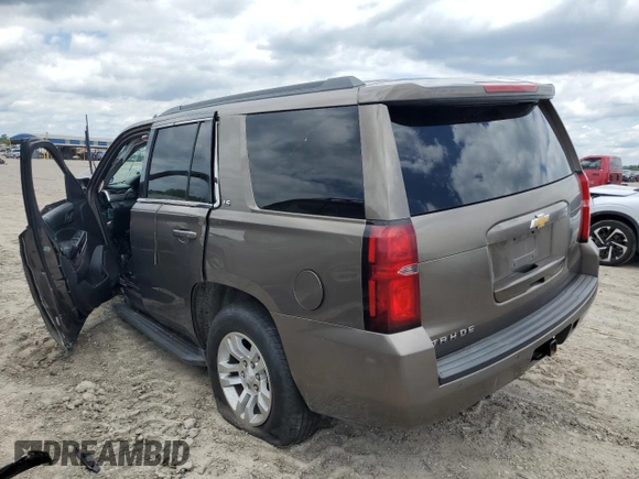 2016 Chevrolet Tahoe LS z VIN 1GNSCAECXGR340617, wystawiony jako Copart lot #56307315 z przebiegiem Nie podano mil oraz Czysty tytuł • Clean title. Historia ofert i sprzedaży dostępna na DreamBid. Obrazek 2.
