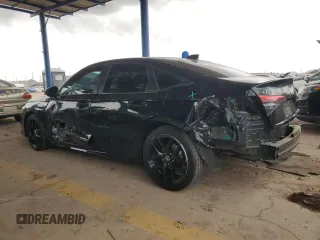 2022 Honda Civic Sedan Sport with VIN 2HGFE2F59NH606847, listed as a Copart auction lot 52019865 with 34,200 mi miles and Salvage Title. Bid and sale history available at carsss.com. Image 2.