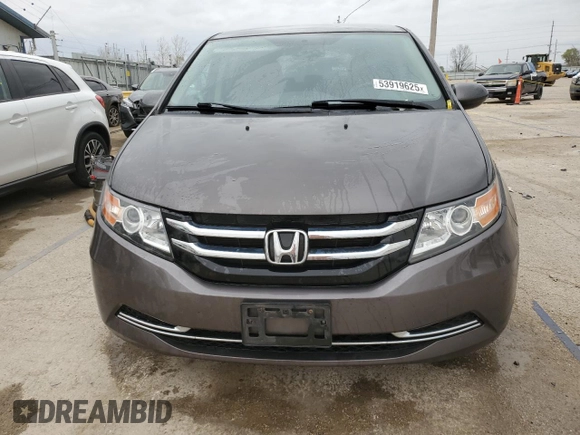 2016 Honda Odyssey SE with VIN 5FNRL5H33GB155907, listed as a Copart auction lot 53919625 with 119,198 mi miles and Salvage Title. Bid and sale history available at DreamBid. Image 5.