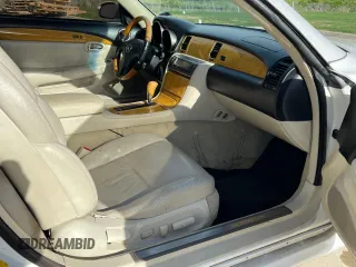 2002 Lexus SC with VIN JTHFN48Y220024203, listed as a Copart auction lot 55532225 with 247,233 mi miles and Clean Title. Bid and sale history available at carsss.com. Image 5.