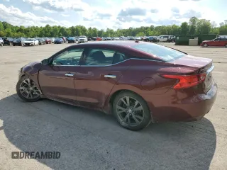 2017 Nissan Maxima S with VIN 1N4AA6AP3HC382590, listed as a Copart auction lot 57394075 with 47,549 mi miles and Salvage title. Bid and sale history available at DreamBid. Image 2.