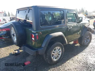 2021 Jeep Wrangler Sport S with VIN 1C4GJXAN0MW647662, listed as a IAAI auction lot 41336264 with 41,612 mi miles and . Bid and sale history available at DreamBid. Image 4.