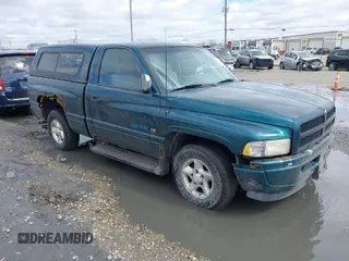 1997 Dodge Ram 1500 with VIN 1B7HC16YXVJ518535, listed as a IAAI auction lot 41947233 with 205,507 mi miles. Bid and sale history available at carsss.com. Image 1.