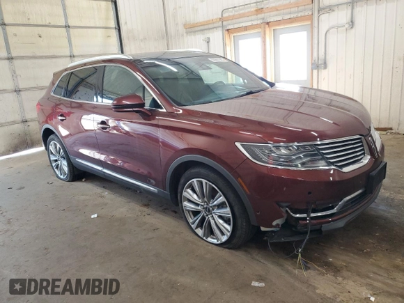 2016 Lincoln MKX Reserve with VIN 2LMTJ8LP3GBL42097, listed as a Copart auction lot 53997905 with 68,700 mi miles and Salvage Title. Bid and sale history available at carsss.com. Image 4.