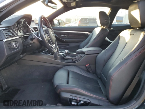 2016 BMW 4 Series 435i with VIN WBA3R1C50GK529413, listed as a Copart auction lot 82778444 with 166,487 mi miles and Salvage title. Bid and sale history available at DreamBid. Image 7.