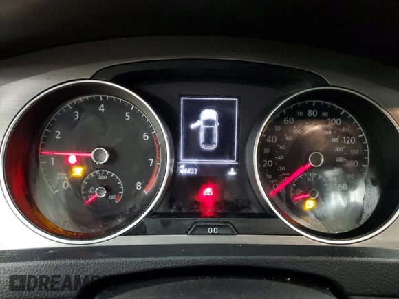 2016 Volkswagen Golf TSI S z VIN 3VW217AU9GM030165, wystawiony jako Copart lot #45112605 z przebiegiem 44 422 mil mil oraz Szkoda całkowita • Salvage title. Historia ofert i sprzedaży dostępna na DreamBid. Obrazek 9.