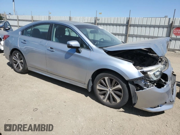 2015 Subaru Legacy Limited with VIN 4S3BNAL61F3008552, listed as a Copart auction lot 60802615 with 79,520 mi miles and Salvage title. Bid and sale history available at DreamBid. Image 4.