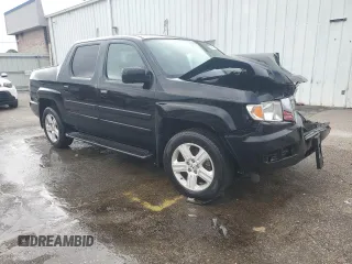2013 Honda Ridgeline RTL with VIN 5FPYK1F58DB009288, listed as a Copart auction lot 58307815 with Not provided miles and Salvage title. Bid and sale history available at DreamBid. Image 4.