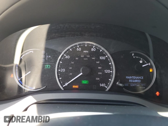 2013 Lexus CT 200h z VIN JTHKD5BH2D2133963, wystawiony jako Copart lot #58801345 z przebiegiem 62 471 mil mil oraz Szkody całkowita. Historia ofert i sprzedaży dostępna na DreamBid. Obrazek 9.