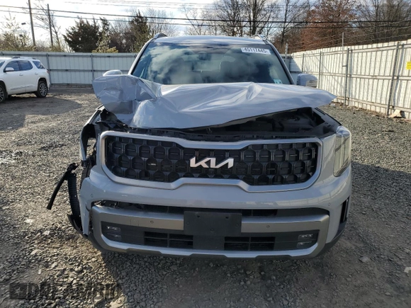 2023 Kia Telluride SX Prestige X-Pro z VIN 5XYP5DGC8PG389109, wystawiony jako Copart lot #45117445 z przebiegiem 65 110 mil mil oraz Szkoda całkowita • Salvage title. Historia ofert i sprzedaży dostępna na DreamBid. Obrazek 5.