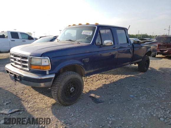 1997 Ford F-350 with VIN 1FTJW36F0VEC59307, listed as a Copart auction lot 62430515 with 199,894 mi miles and Salvage title. Bid and sale history available at DreamBid. Image 1.
