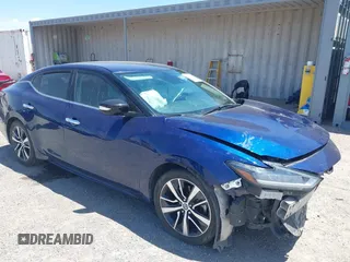 2020 Nissan Maxima SV with VIN 1N4AA6CV0LC360714, listed as a IAAI auction lot 42640061 with 100,315 mi miles and . Bid and sale history available at DreamBid. Image 1.