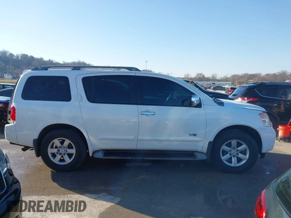2009 Nissan Armada SE z VIN 5N1BA08D99N604316, wystawiony jako IAAI lot #41749094 z przebiegiem 326 455 mil mil oraz . Historia ofert i sprzedaży dostępna na DreamBid. Obrazek 13.