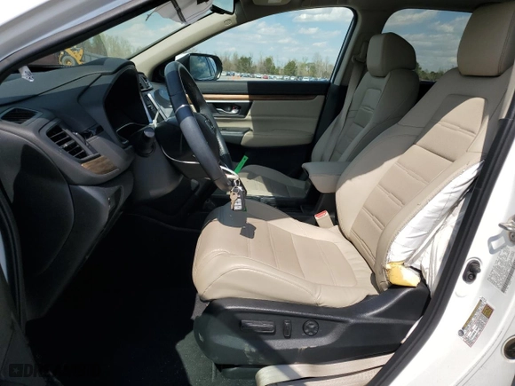 2019 Honda CR-V Touring with VIN 2HKRW1H90KH505007, listed as a Copart auction lot 50514255 with 15,268 mi miles and Salvage Title. Bid and sale history available at carsss.com. Image 7.