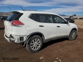 2016 Nissan Rogue S with VIN KNMAT2MV7GP618057, listed as a Copart auction lot 42834825 with 90,370 mi miles and Salvage Title. Bid and sale history available at carsss.com. Image 3.