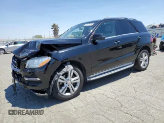 2015 Mercedes-Benz M 350 with VIN 4JGDA5HB9FA457096, listed as a Copart auction lot 65297125 with 267,657 mi miles and Salvage title. Bid and sale history available at DreamBid. Image 1.