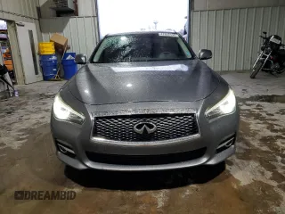 2017 Infiniti Q50 2.0t with VIN JN1CV7AP6HM642569, listed as a Copart auction lot 47852195 with 78,921 mi miles and Salvage Title. Bid and sale history available at carsss.com. Image 5.