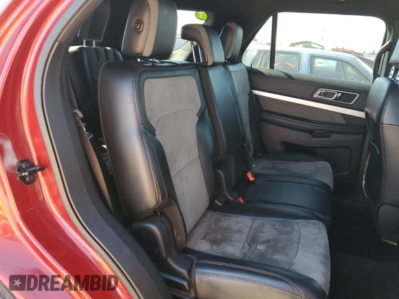 2017 Ford Explorer XLT with VIN 1FM5K7D83HGB66469, listed as a Copart auction lot 55516724 with 169,584 mi miles and Salvage Title. Bid and sale history available at DreamBid. Image 10.