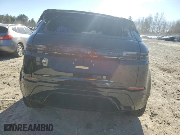 2024 Land Rover Range Rover Evoque Dynamic SE with VIN SALZL2FX7RH244122, listed as a Copart auction lot 79873864 with 3,556 mi miles and Salvage Title. Bid and sale history available at carsss.com. Image 6.