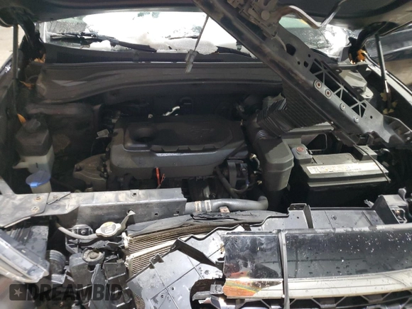 2019 Hyundai Santa Fe SEL with VIN 5NMS3CAD3KH008163, listed as a Copart auction lot 47119455 with 121,131 mi miles and Salvage Title. Bid and sale history available at carsss.com. Image 13.