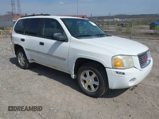 2008 GMC Envoy SLE2 with VIN 1GKDT13S682112642, listed as a IAAI auction lot 42062008 with 162,467 mi miles. Bid and sale history available at carsss.com. Image 1.