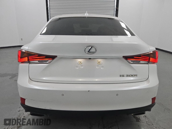 2017 Lexus IS with VIN JTHBA1D26H5044718, listed as a Copart auction lot 47655245 with 162,157 mi miles and Clean Title. Bid and sale history available at carsss.com. Image 6.