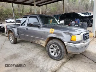 2004 Ford Ranger XL Fleet with VIN 1FTYR44U54PA27334, listed as a Copart auction lot 51321095 with 203,618 mi miles and Salvage Title. Bid and sale history available at DreamBid. Image 4.