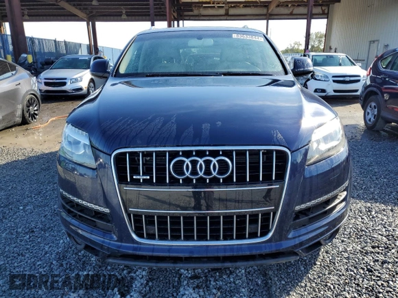 2013 Audi Q7 3.0L TDI Premium Plus with VIN WA1LMAFEXDD014975, listed as a Copart auction lot 83633844 with 51,047 mi miles and Salvage Title. Bid and sale history available at carsss.com. Image 5.