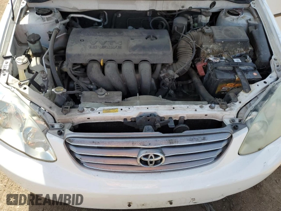 2004 Toyota Corolla CE with VIN 1NXBR32E54Z232984, listed as a Copart auction lot 50067395 with 195,836 mi miles and Salvage Title. Bid and sale history available at DreamBid. Image 13.